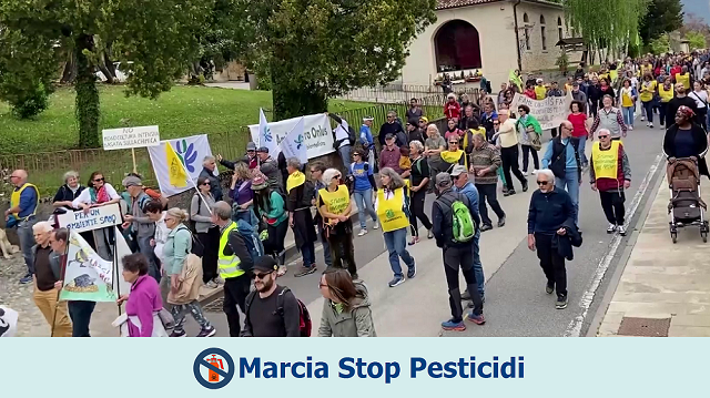 10 maggio 2026 - Marcia Stop Pesticidi nel segno dell'agroecologia